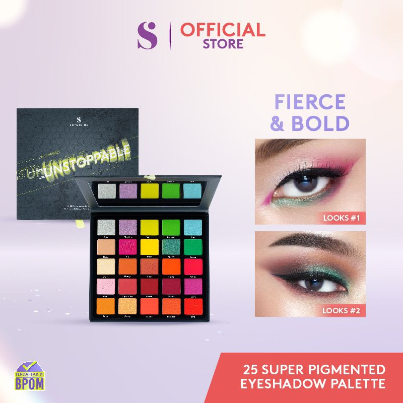 SOMETHINC UNSTOPPABLE 25 Pro Eyeshadow Palette