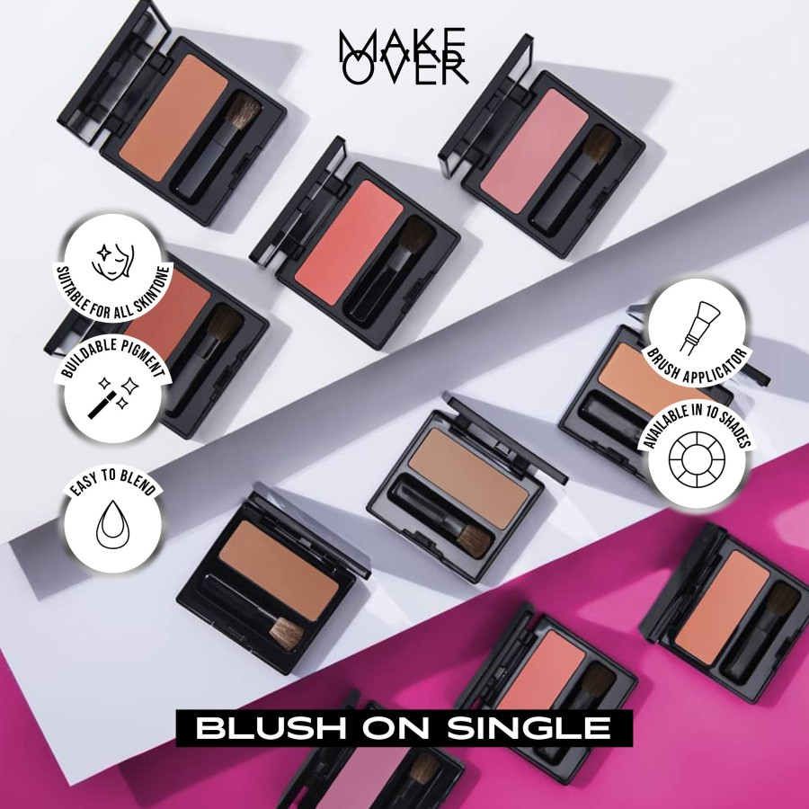 Make Over Blush On Single 6g