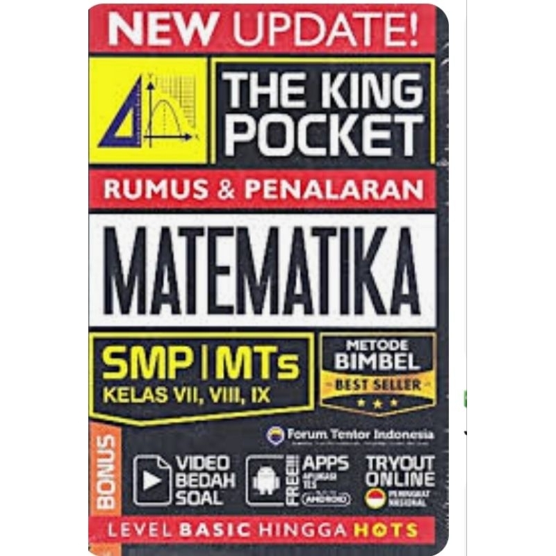 King pocket rumus matematika kelas 7,8,9