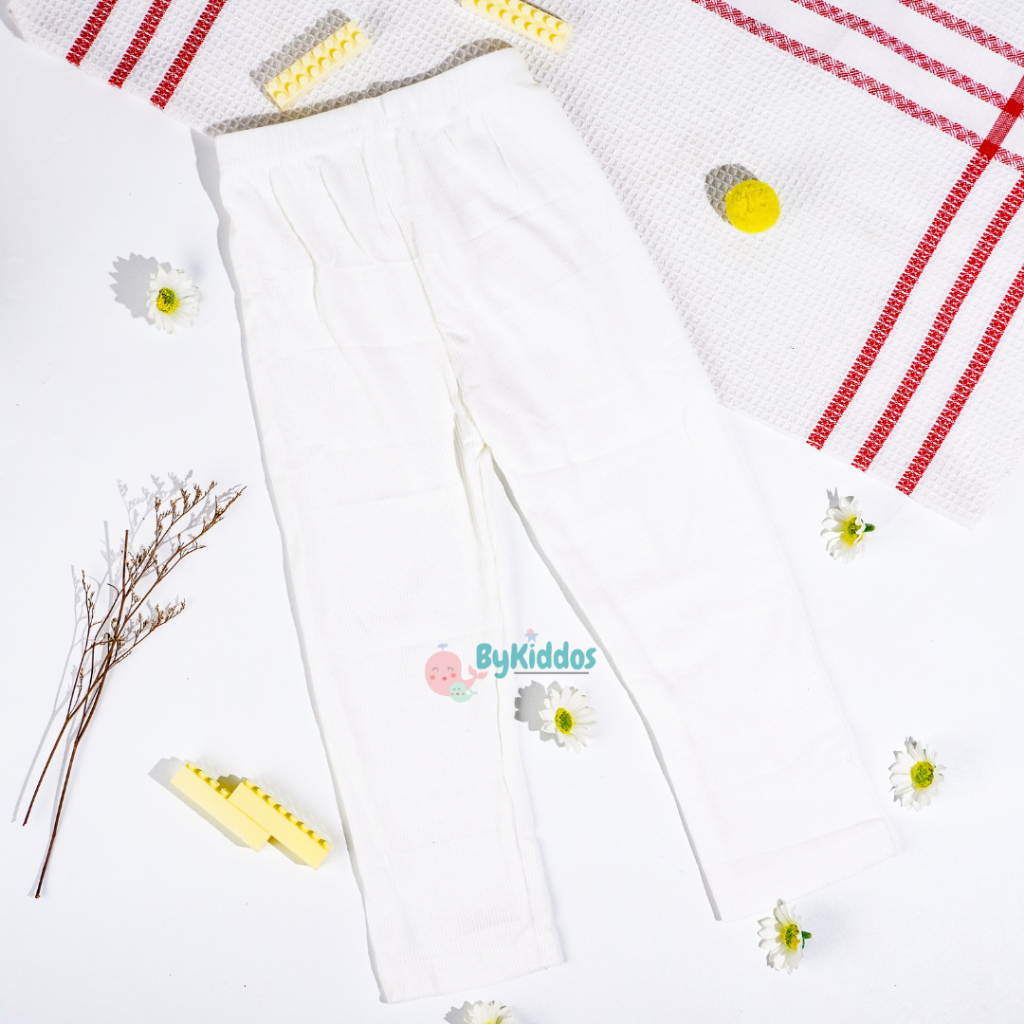 ByKiddos - Legging Anak Perempuan Import / Legging Polos Bayi / Celana Panjang Anak Perempuan Impor