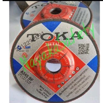 BATU GERINDA TOKA 5"X6MM/MATA GERINDA POLES/AMPLAS BESI