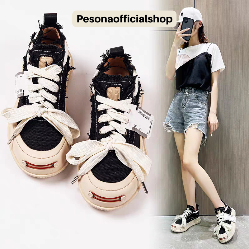 COD POS 782 Sepatu Sneakers Kanvas Casual Wanita Premium