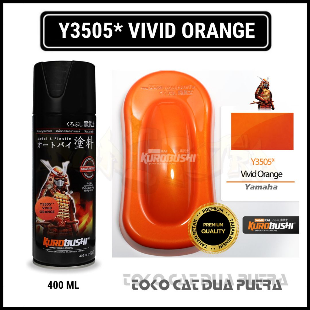 Samurai Paint Y3505** Vivid Orange