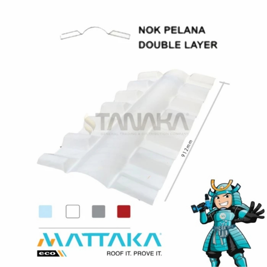 Nok Pelana Mattaka / Wuwungan 912mm