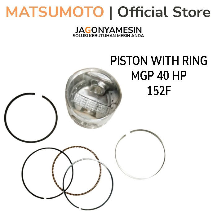MATSUMOTO PISTON ASSY SET SPAREPART POMPA AIR MGP 40 HP