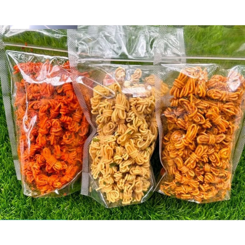1 BAL MIE GULUNG CRISPY RENYAH | PEDAS DAUN JERUK | ORI DAUN JERUK | BALADO