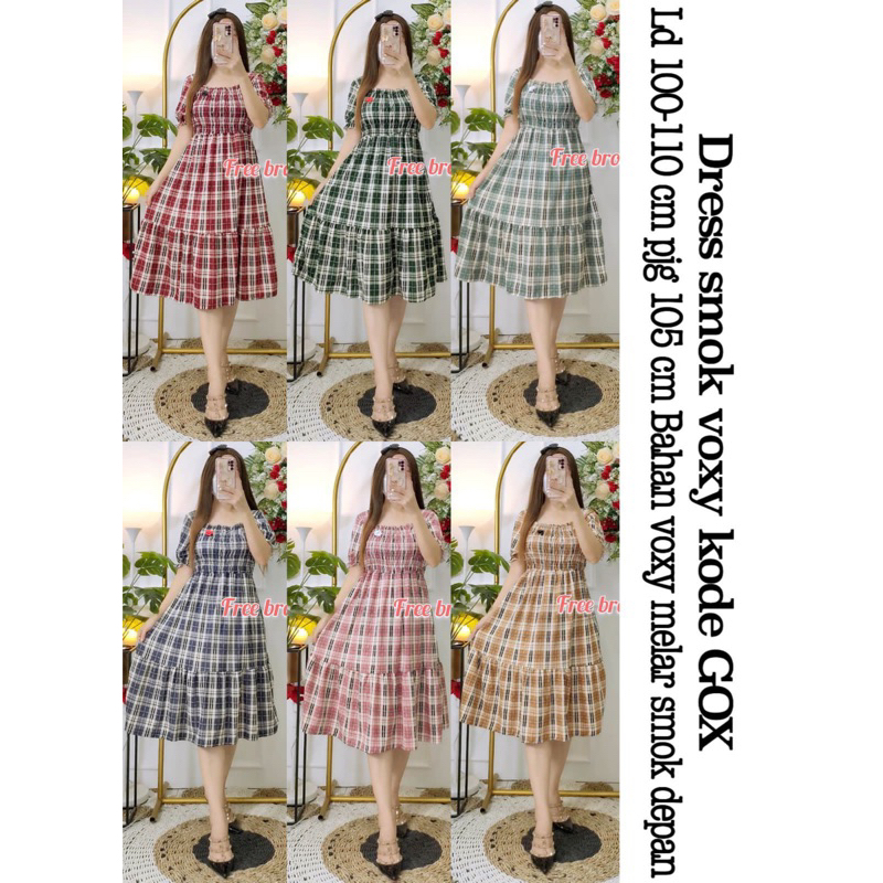 READY!!! DRESS VOXY PREMIUM MBO MBL