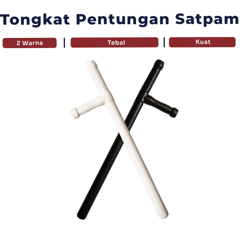 Tongkat T Satpam Security Tonfa