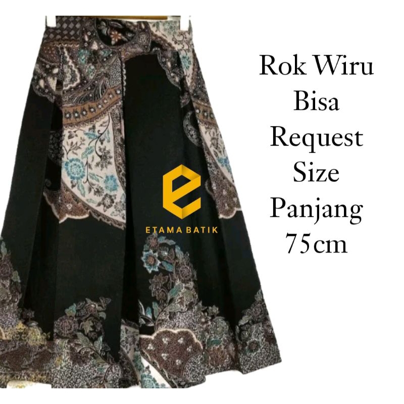 Rok Wiru Batik Modern Big Size