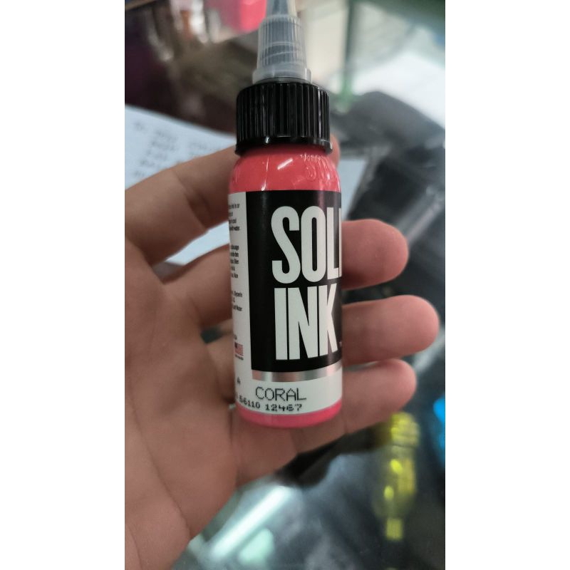 

Solid ink Coral 1 oz