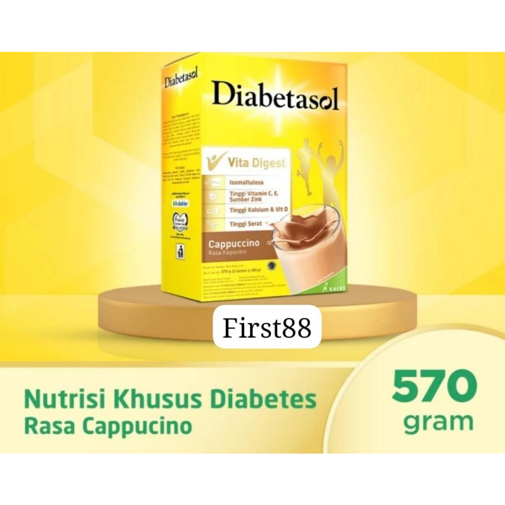 DIABETASOL SUSU 570 GRAM