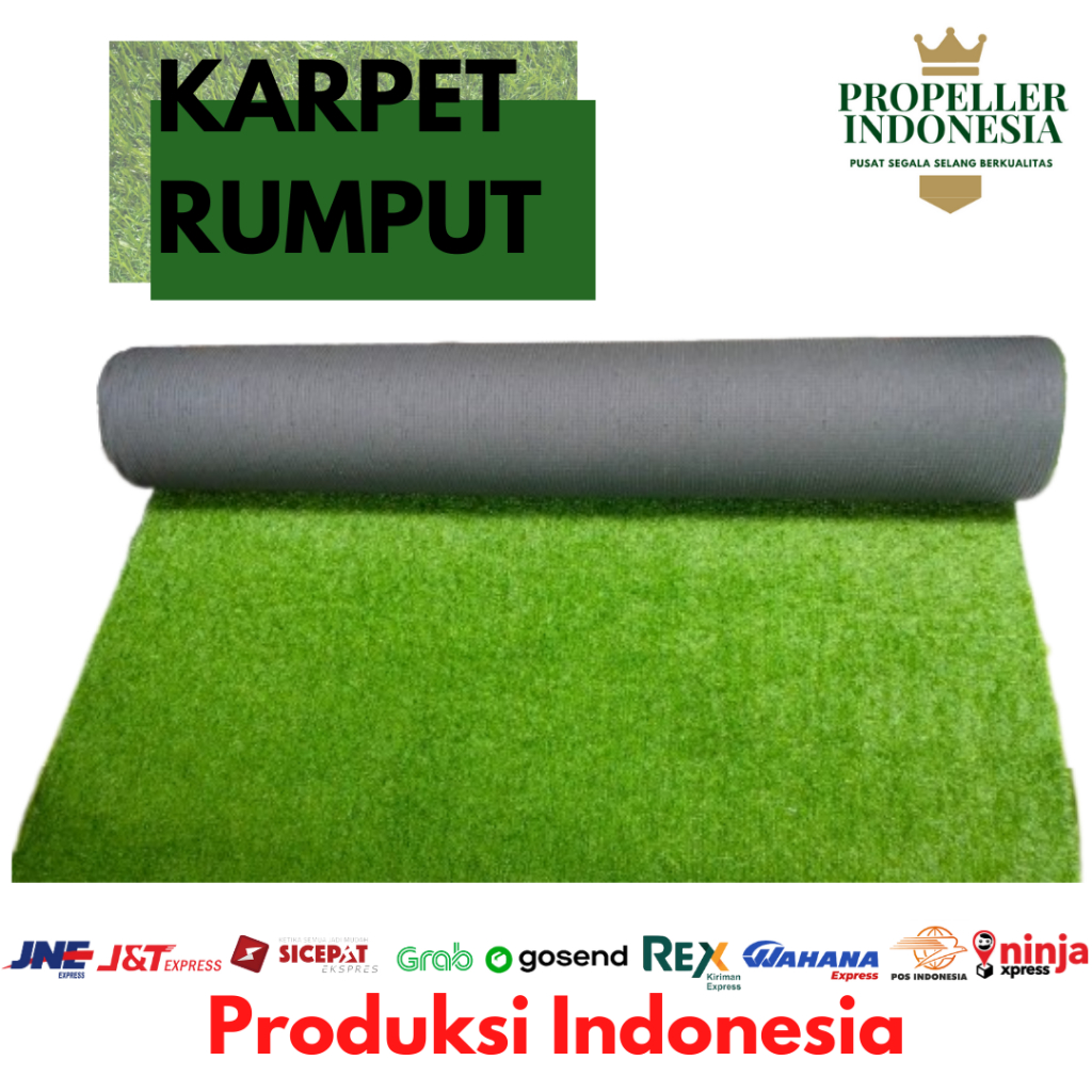 Karpet Rumput Sintetis Meteran Artificial Grass Tebal 20MM dan 30MM