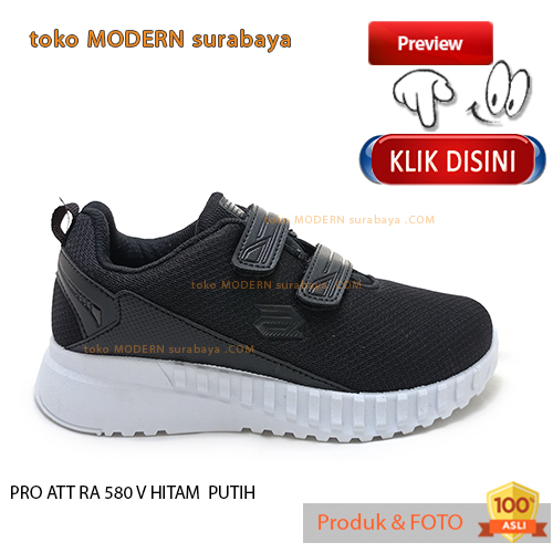 Sepatu anak sekolah casual sneakers velcro PRO ATT RA 580 V