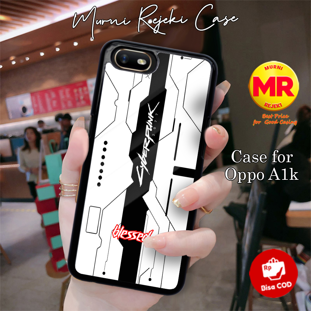 Case Hp Oppo A1k Motif Cyberpunk1 Casing Oppo A1k Terbaru Lucu Aesthetic Keren Karakter Termurah Bah