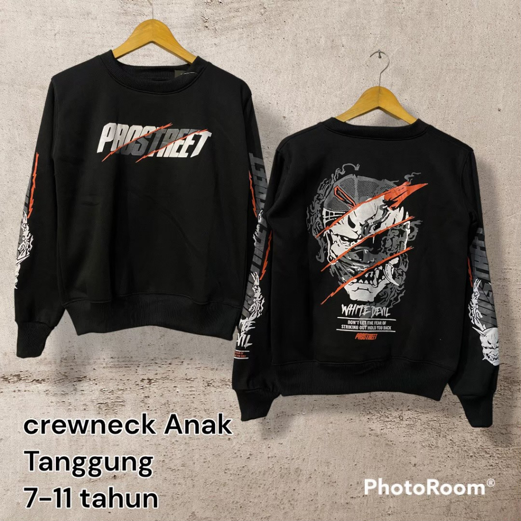 Sweater PROSTREET Hoodie Kupluk Raching Motor | Hodie | Sweter | Jaket (Pria&amp;Wanita) Hoodie Sayap Black Edition Terbaru 2023