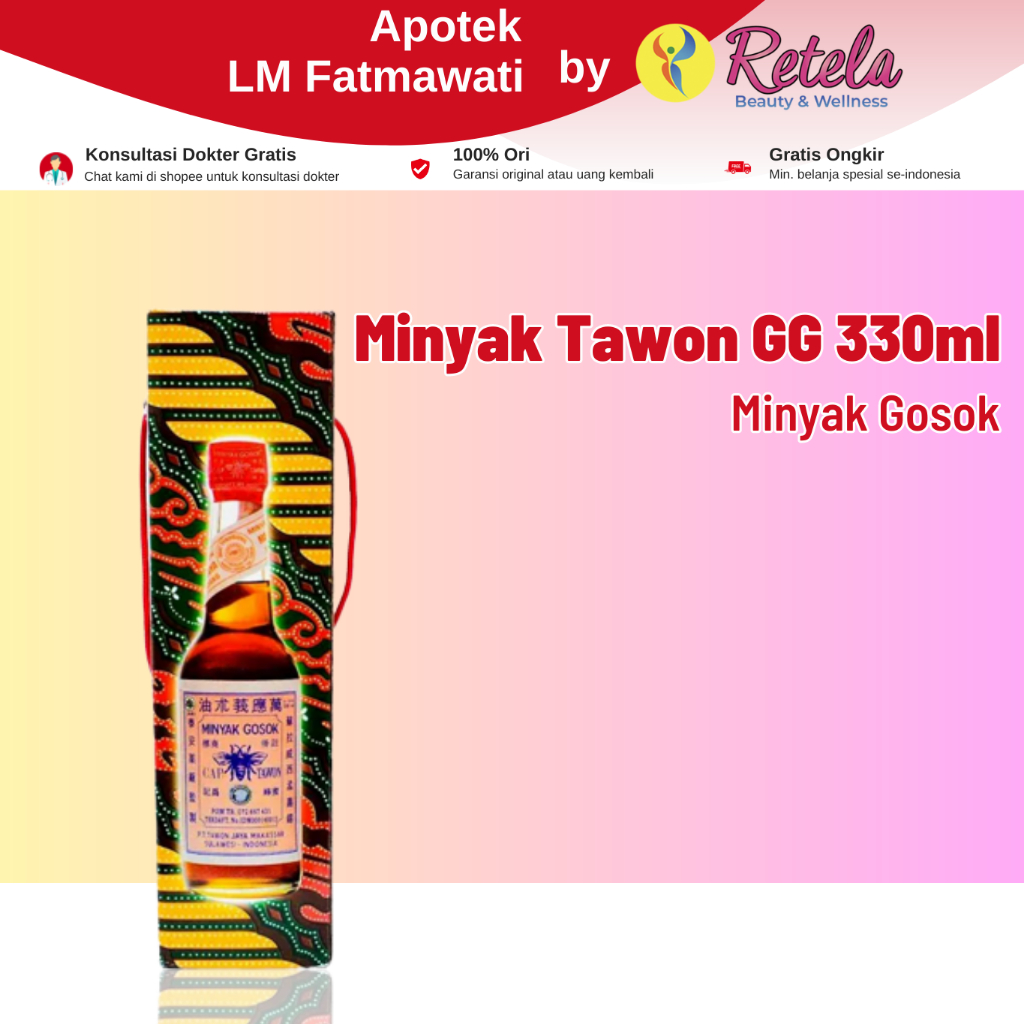 MINYAK TAWON GG 330ML