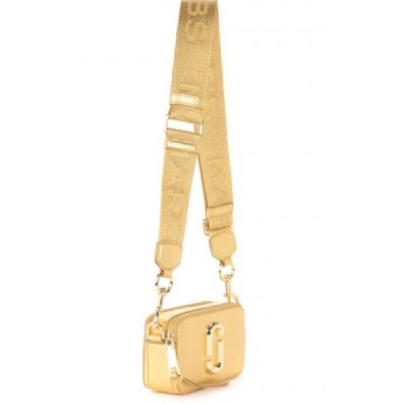 The J Camera Bag - Gold