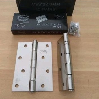 engsel pintu 4 inchi engsel nilon 4" door hinges 4inchi engsel kusen pintu engsel bearing lahar