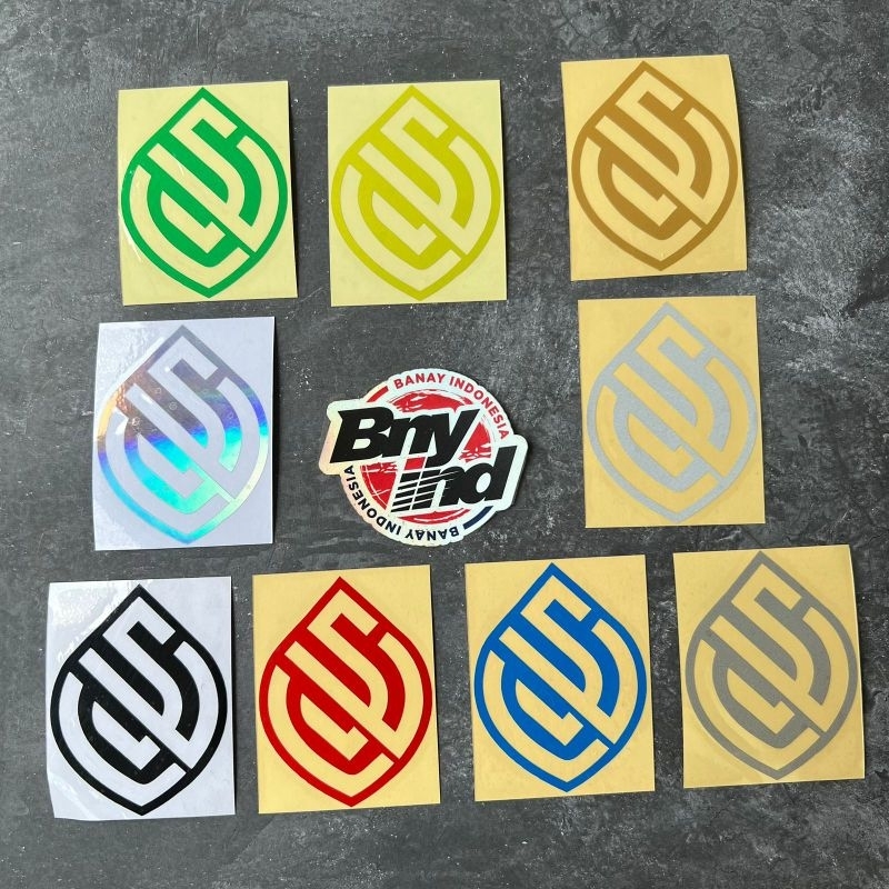 Stiker Sticker Logo TEAMSLV cutting