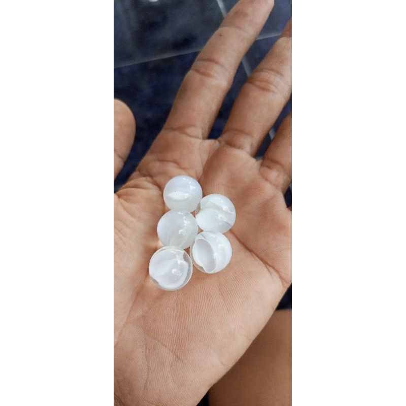 kelereng Belimbing 4 Putih