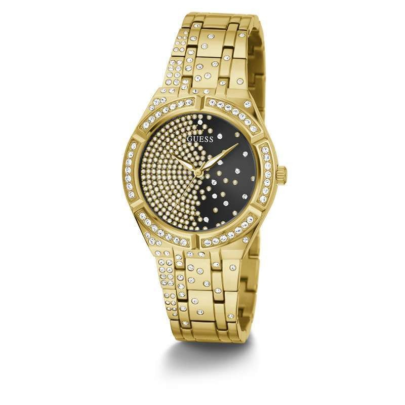 promo GUESS Watches GW0312L2 Original AFTERGLOW Jam Tangan Wanita Gold