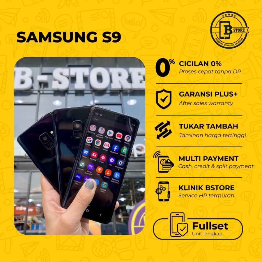 Samsung S9 Docomo - Batangan - RAM 4GB / 64GB - COD JAKARTA