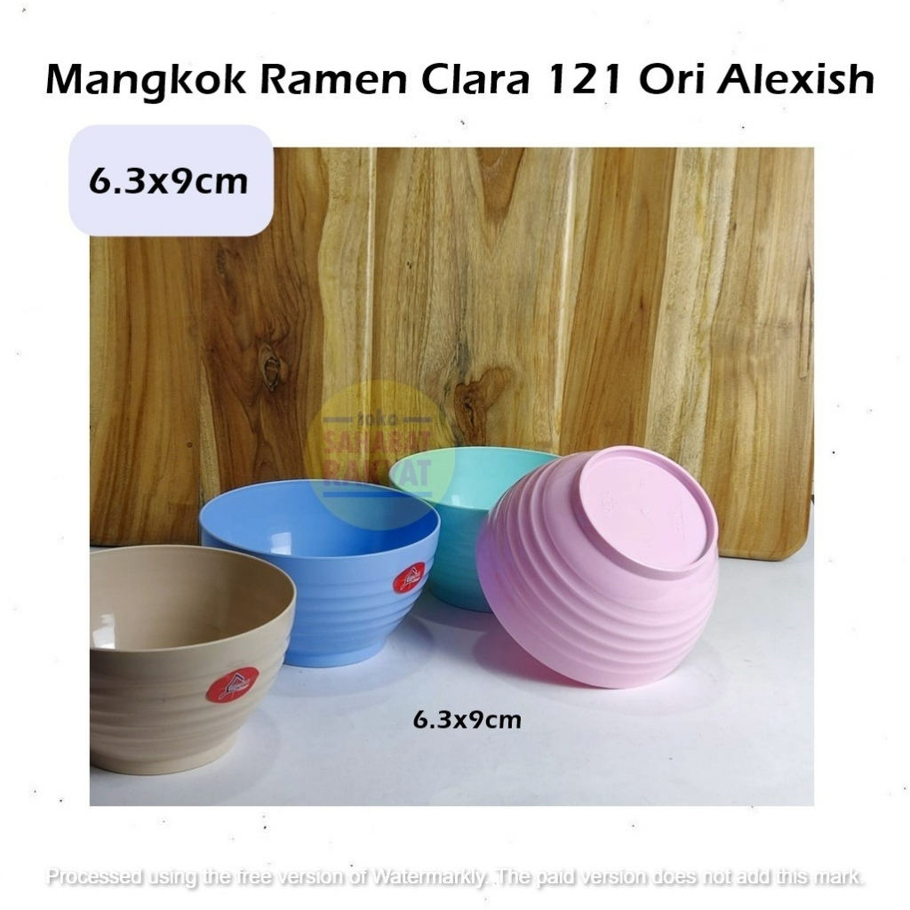 Mangkok Ramen Clara Warna Pastel 121 Ori Alexish