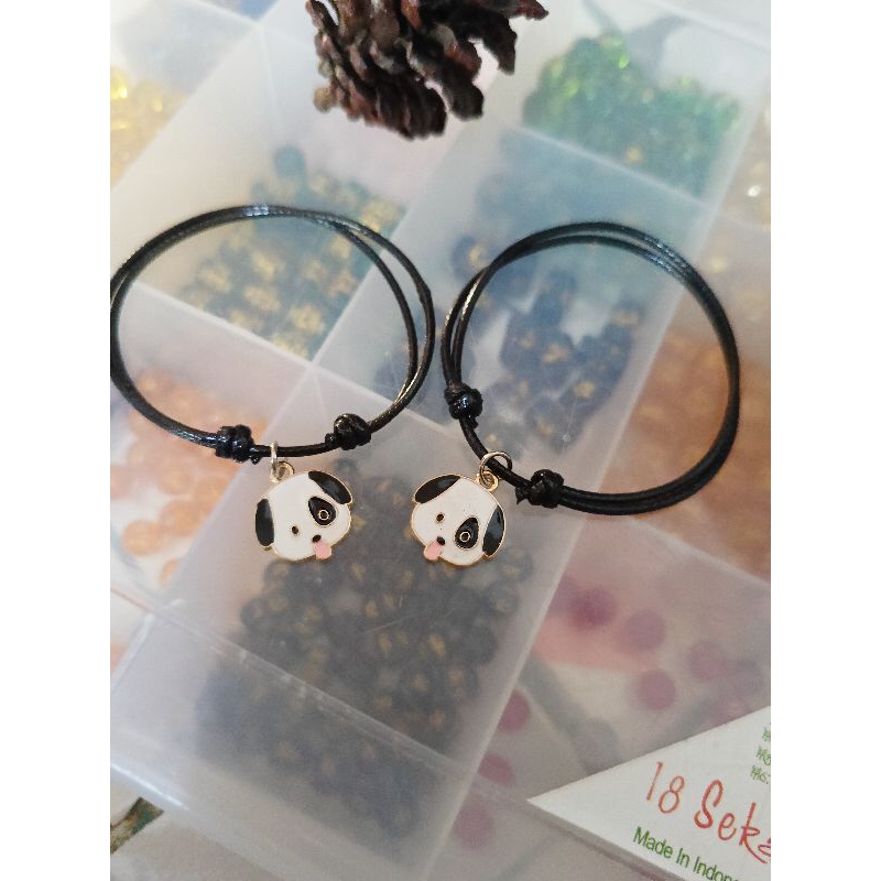 GELANG COUPLE MAGNET LIONTIN ANJING