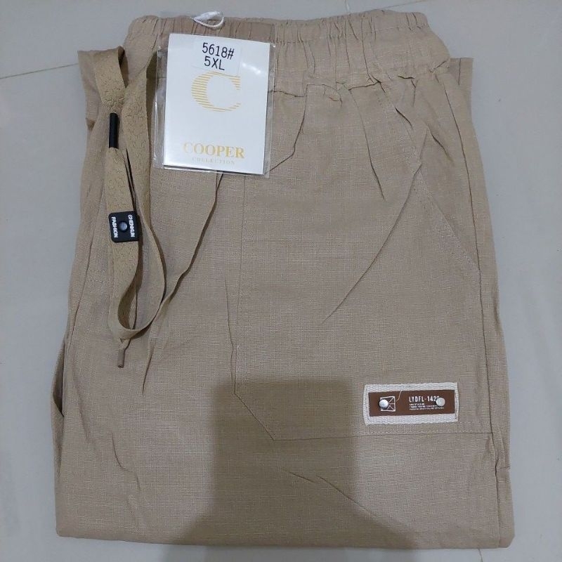 New Series 5618# ( 2XL, 3XL, 5XL, 7XL ) Celana Wanita Katun Stret import premium COOPER