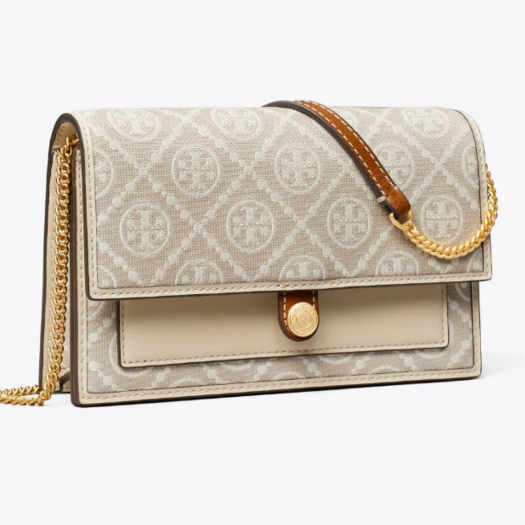 150460  149061  TB Old Flower Series Organ Bag Diagonal Straddle Chain Bag Letter Envelope