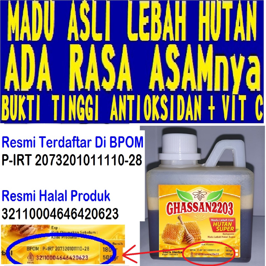 

Madu Murni Asli GHASSAN2203 JAMINAN 100% Lebah Hutan Liar TERJAMIN ORIGINAL BUKAN TERNAK