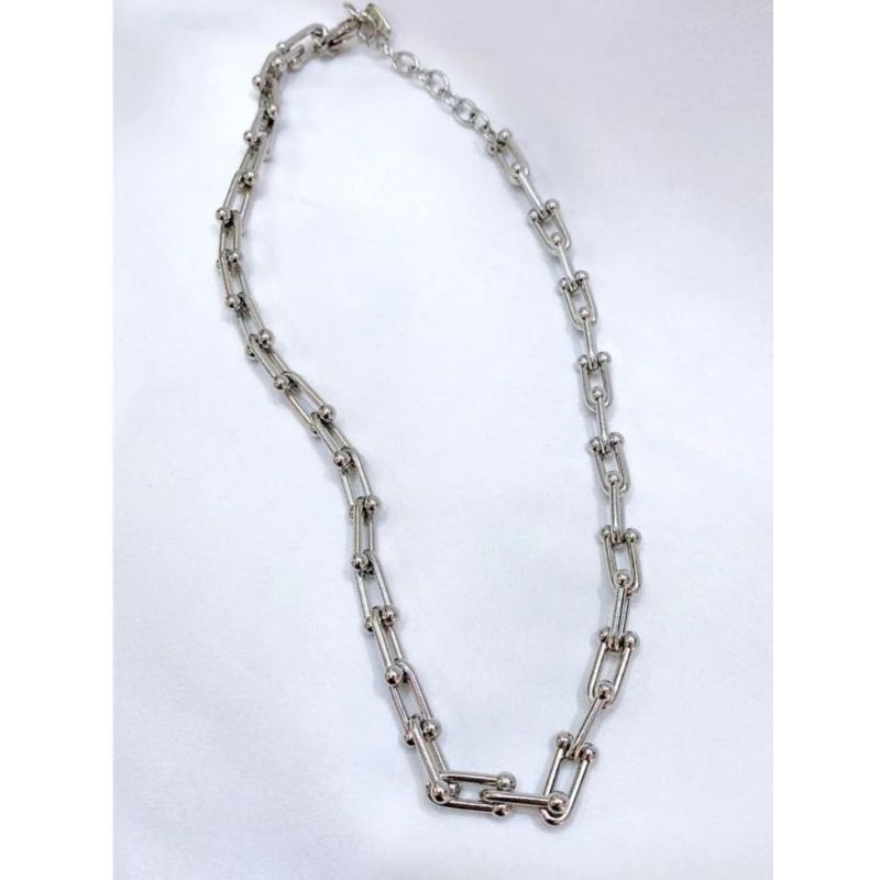 Kalung Titanium asli Tifanny  Premium Quality Anti karat anti alergi Necklace Stainless Steel ori T407