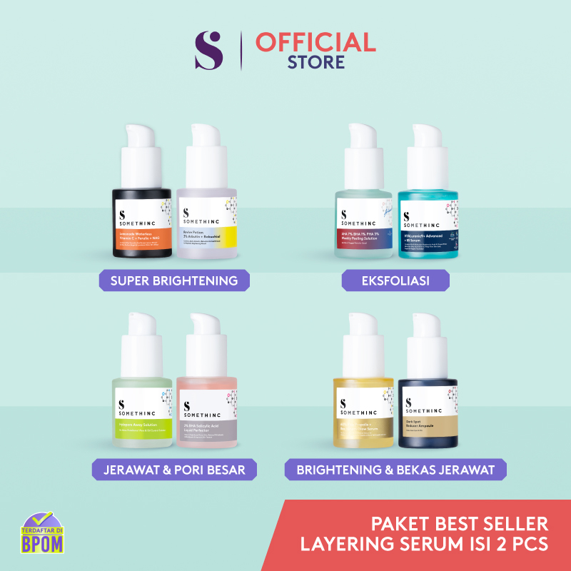 SOMETHINC [2 PCS] New Layering Serum Best Seller