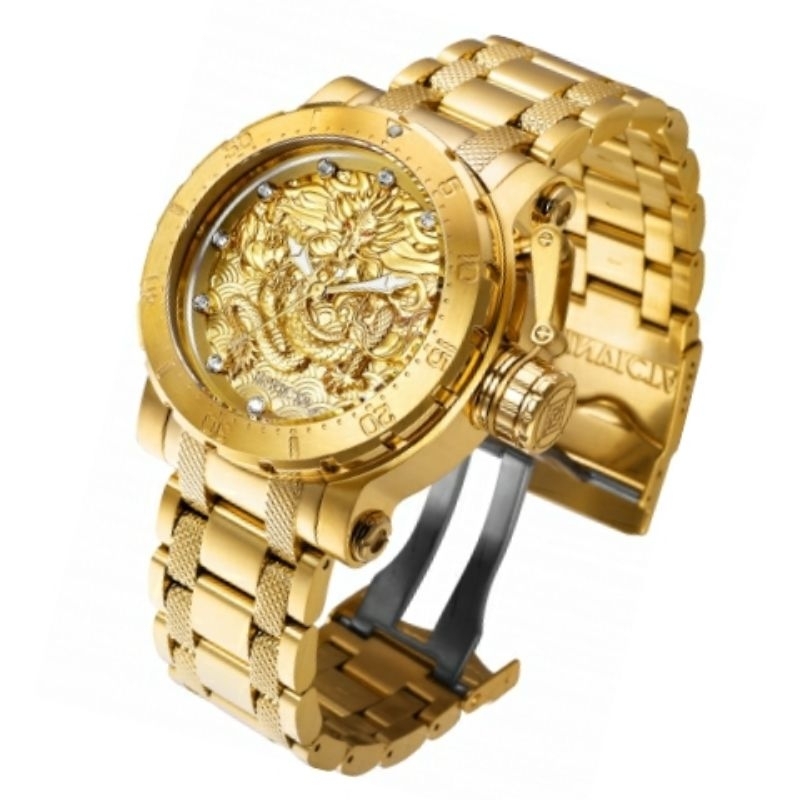Jam tangan Automatic Japan INVICTA Dragon Coalition Forces Stainless steel