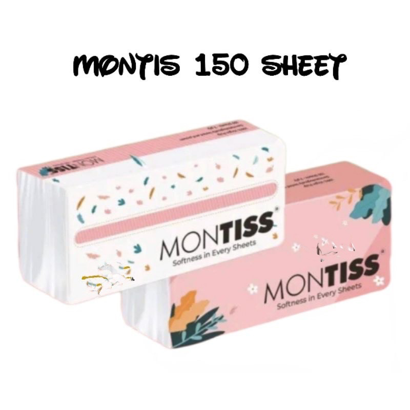 [1 PACK] Montiss Facial Tissue 150 Sheets-2