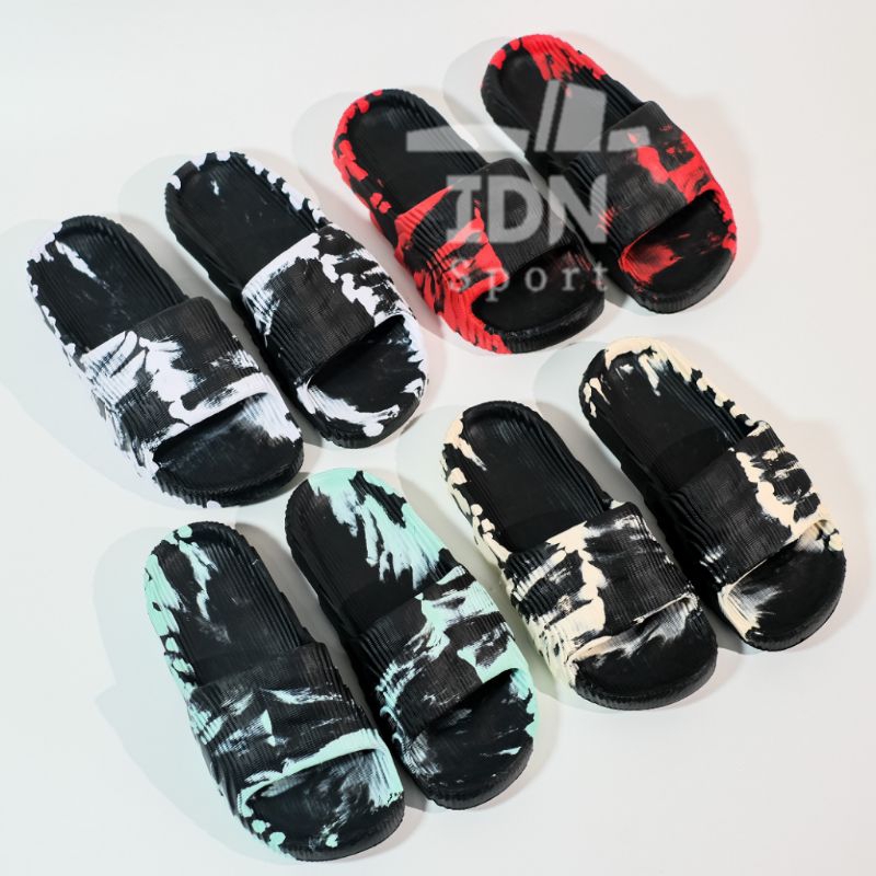 Sandal Slop Slide Adilette Loreng Viral Ringan dan Tebal