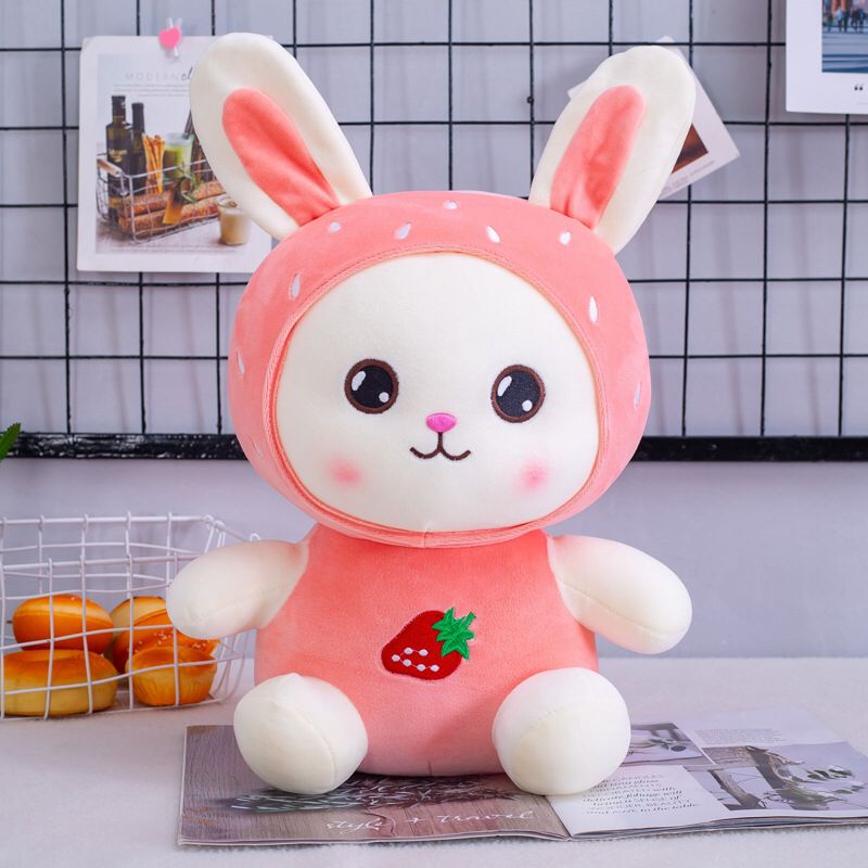 Boneka kelinci motif buah  Mainan anak boneka rabbit fruit cute Bahan halus dan lembut harga terjangkau