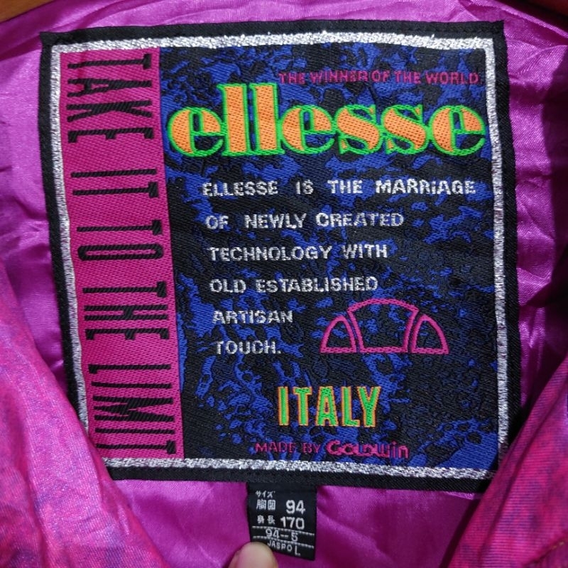 JACKET VINTAGE ELLESSE SIZE XL