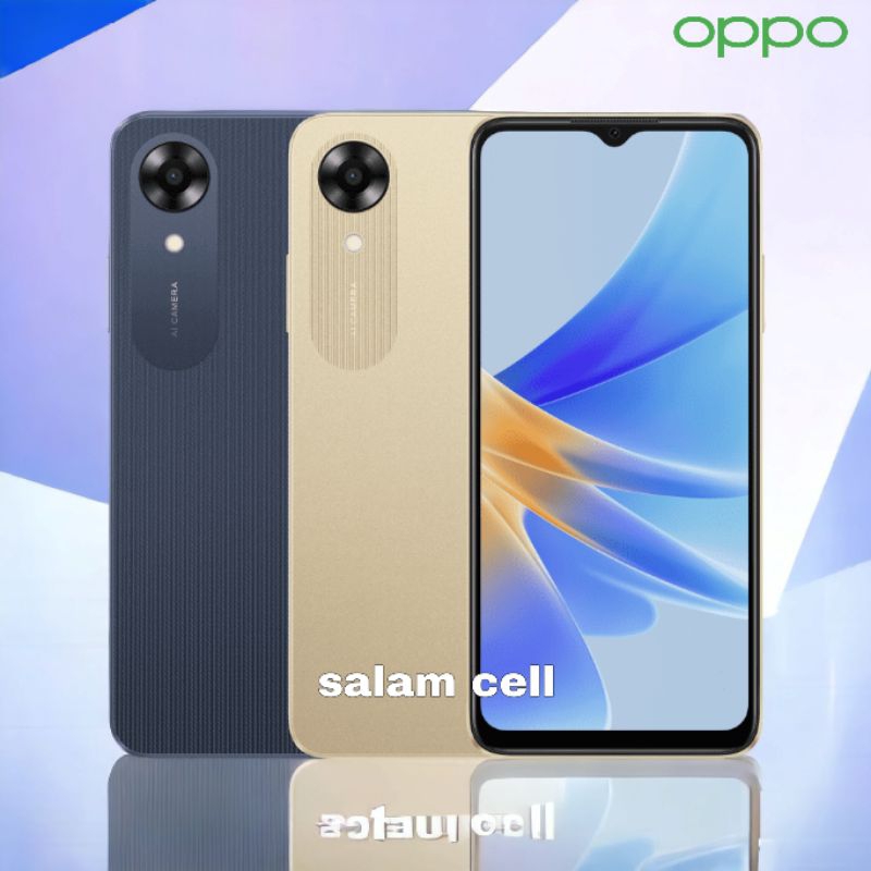Oppo A17K Ram 3+4/64GB Baterai 5.000mAh Original Garansi Resmi