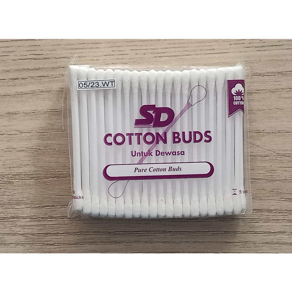 Cotton Bud SD - Pure cotton buds per pack