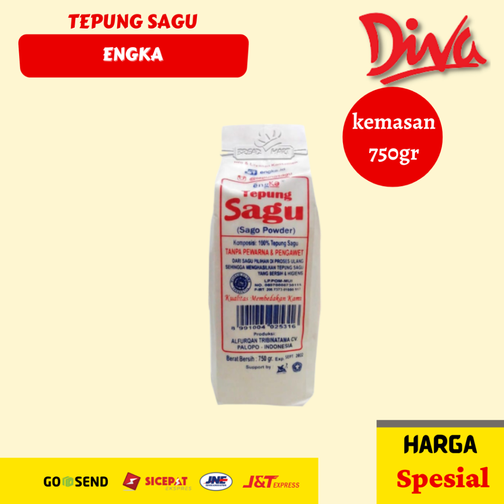 [750gr] Tepung Sagu Engka | Tepung Sago Enka
