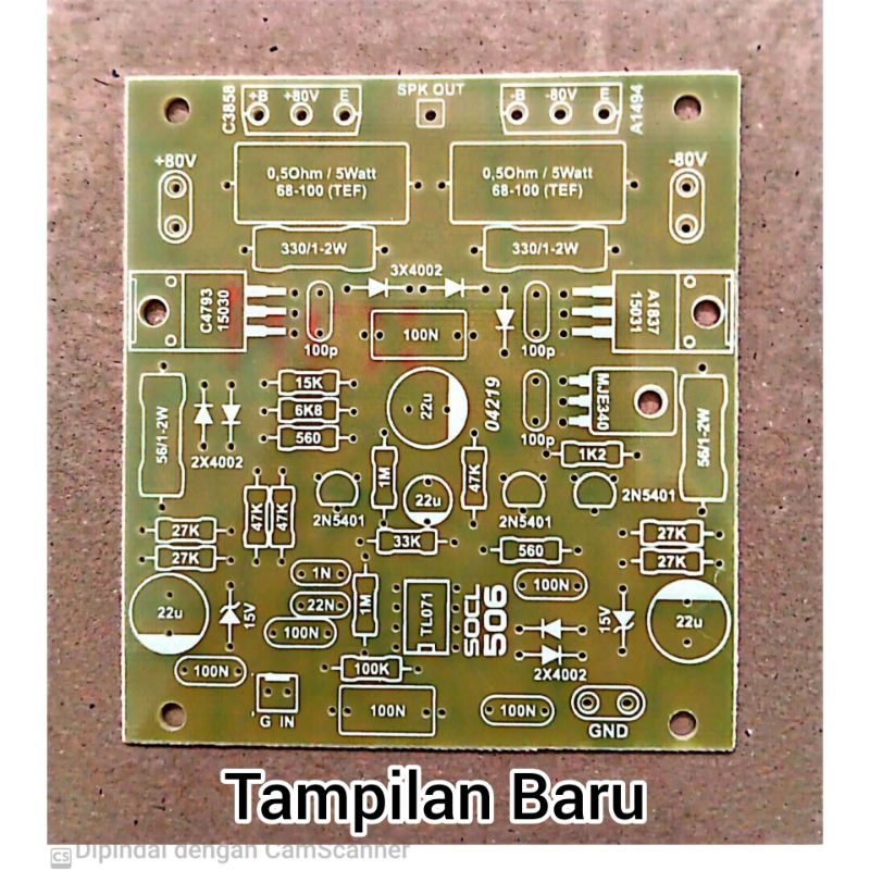 PCB SOCL 506 FIBER