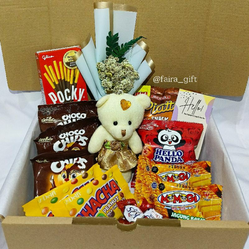 

KADO ULTAH CEWEK | SNACK BOX MURAH | GIFT BOX SNACK | VARIAN CEWEK 3 | HAMPERS | KADO CEWEK