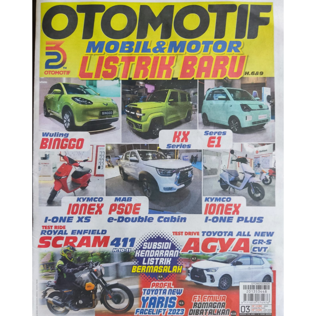 Tabloid Otomotif Terbaru Edisi Mei 2023