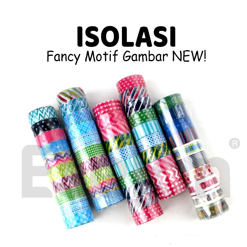 

1slop Isolasi FANCY / Solatip Fancy Kecil 1.5*2m