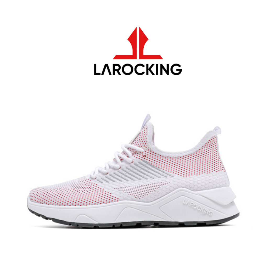 COD Promo Terbaru Larocking - Lyners Putih | Sepatu Sneakers Pria