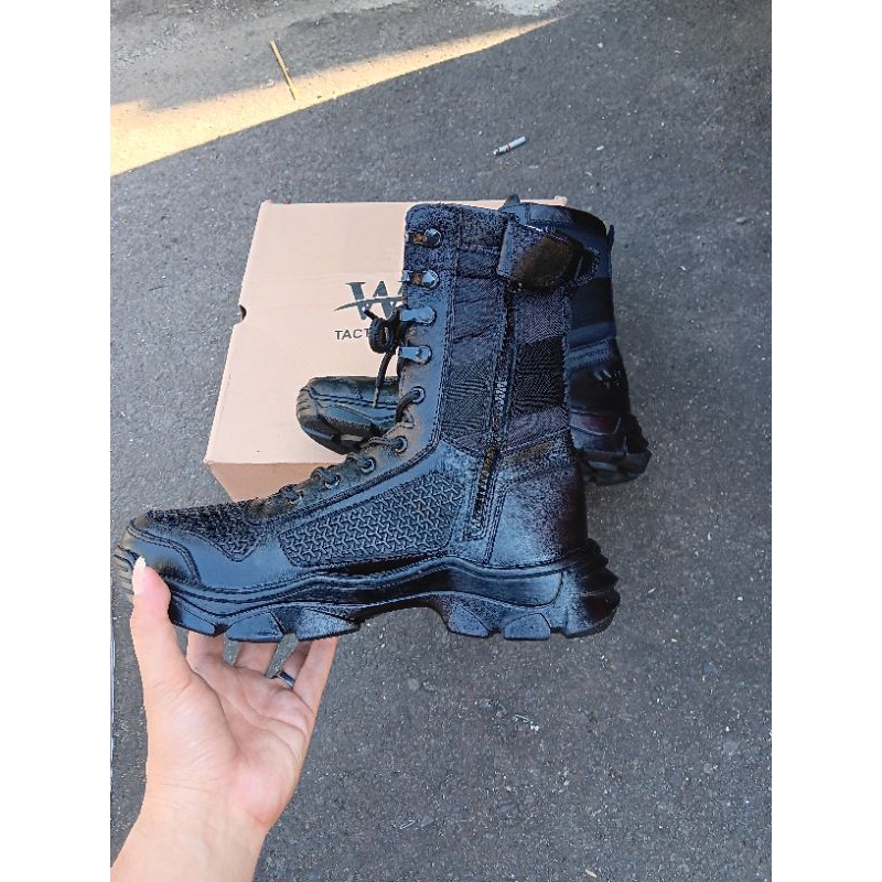 Sepatu tactical libra xtrack tali putar