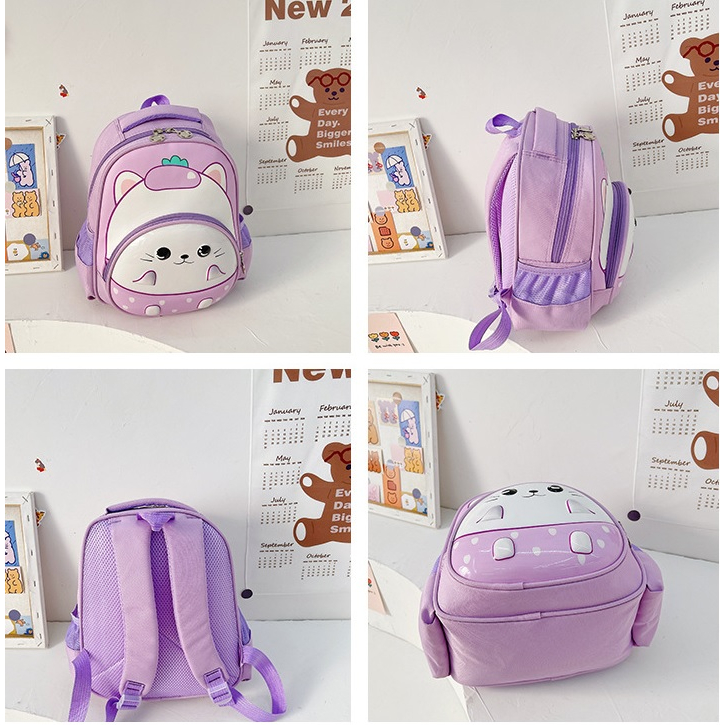 NEW Tas sekolah ransel anak dengan kantong didepan banyak motif