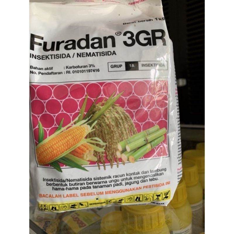 Intektisida Nematisida Furadan 3GR ISI 1KG