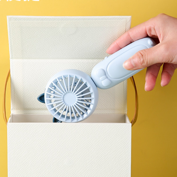 MMM Kipas Angin Mini Portable Karakter Rusa Rabbit Lucu Mini Fan Usb Rechargeable Kipas Genggam Stand Usb Charge Murah Import